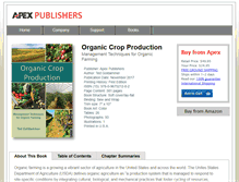 Tablet Screenshot of organic-crop-production.com